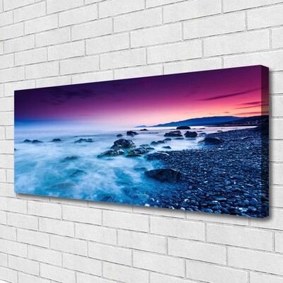 Canvas bild Ocean Beach Landskap