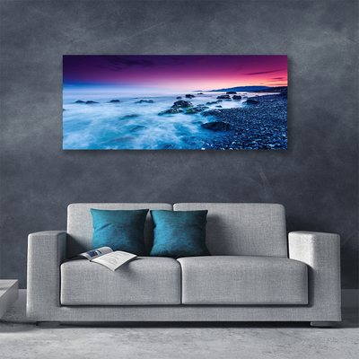 Canvas bild Ocean Beach Landskap