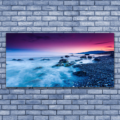 Canvas bild Ocean Beach Landskap