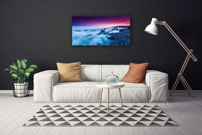 Canvas bild Ocean Beach Landskap