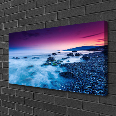 Canvas bild Ocean Beach Landskap