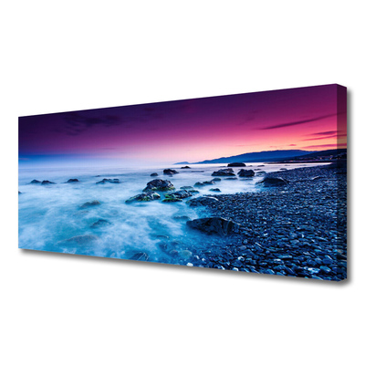 Canvas bild Ocean Beach Landskap