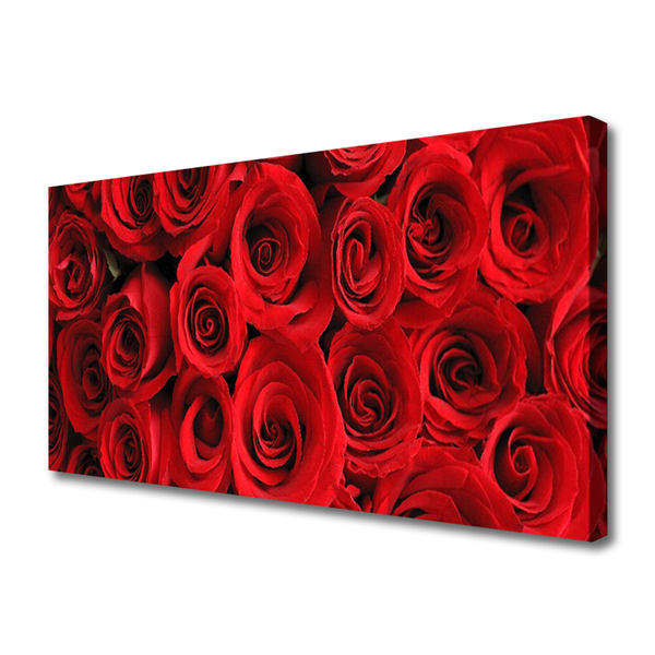 Fototryck canvas Rosor Blommor