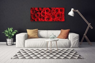 Fototryck canvas Rosor Blommor