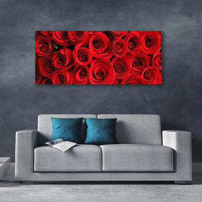 Fototryck canvas Rosor Blommor