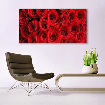 Fototryck canvas Rosor Blommor