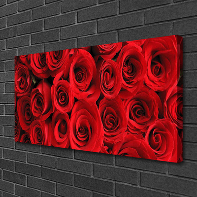 Fototryck canvas Rosor Blommor