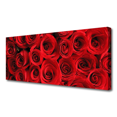 Fototryck canvas Rosor Blommor