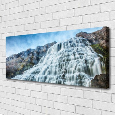 Bild canvas Natur vattenfall