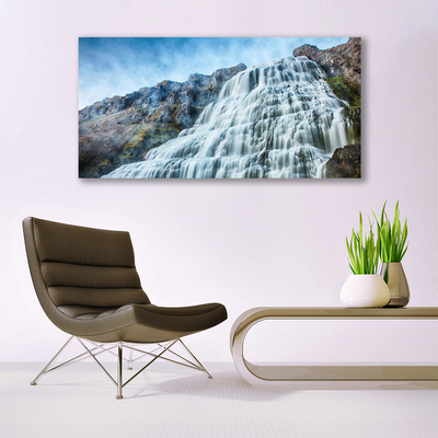 Bild canvas Natur vattenfall