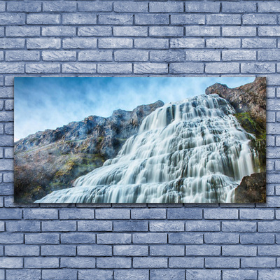 Bild canvas Natur vattenfall