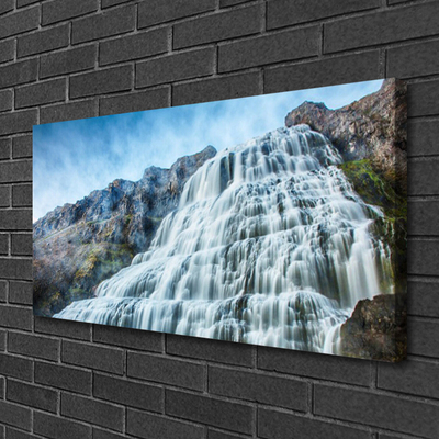 Bild canvas Natur vattenfall