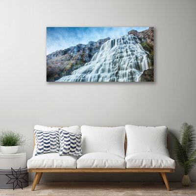 Bild canvas Natur vattenfall