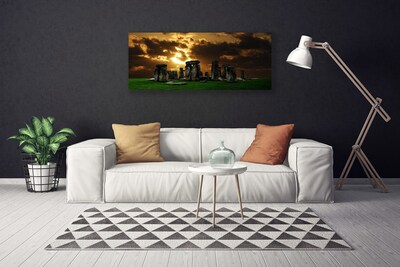 Canvas bild Stenar Landskap