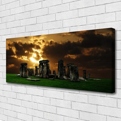 Canvas bild Stenar Landskap