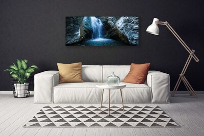 Bild canvas Natur vattenfall