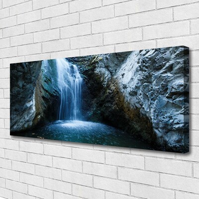 Bild canvas Natur vattenfall