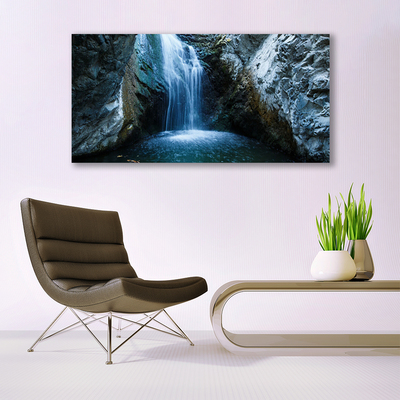 Bild canvas Natur vattenfall