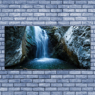 Bild canvas Natur vattenfall