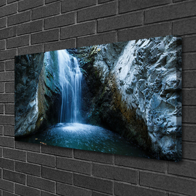 Bild canvas Natur vattenfall