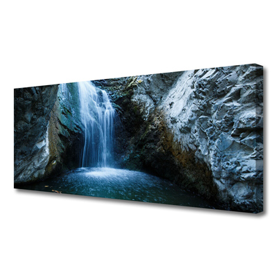 Bild canvas Natur vattenfall