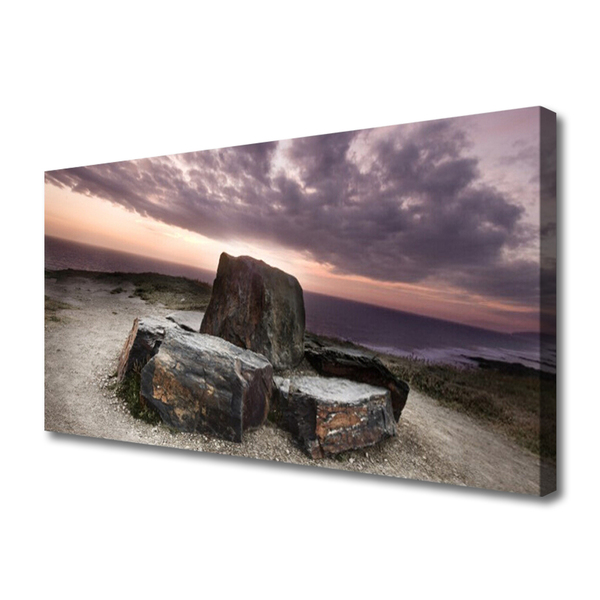 Fototryck canvas Stenlandskap