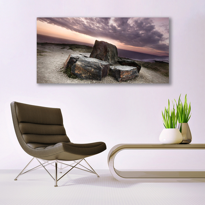 Fototryck canvas Stenlandskap