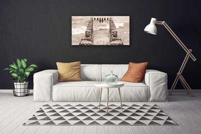 Canvas bild Ocean Beach arkitektur