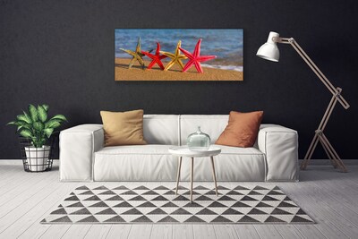 Foto till canvastavla Beach Starfish Art