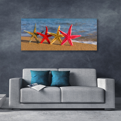 Foto till canvastavla Beach Starfish Art