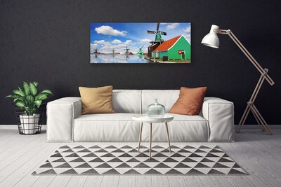 Bild canvas Husets arkitektur