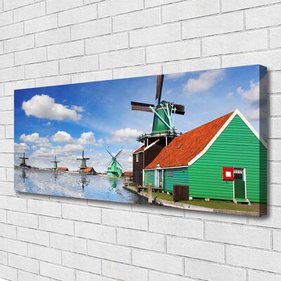 Bild canvas Husets arkitektur