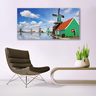 Bild canvas Husets arkitektur