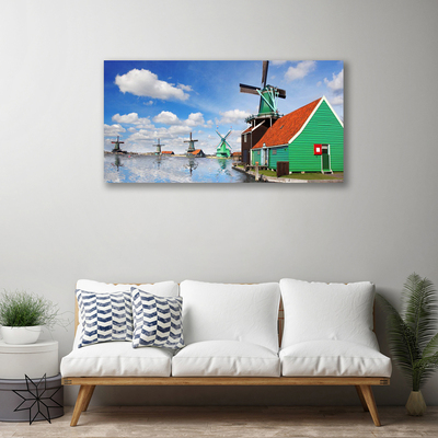 Bild canvas Husets arkitektur