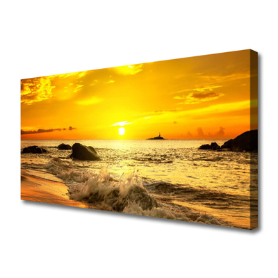 Bild canvas Ocean Beach Landskap