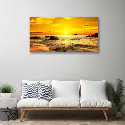 Bild canvas Ocean Beach Landskap