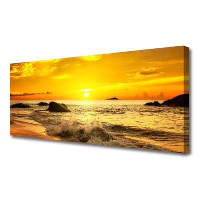 Bild canvas Ocean Beach Landskap