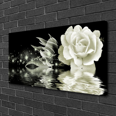 Canvas bild Rose Flower Plant