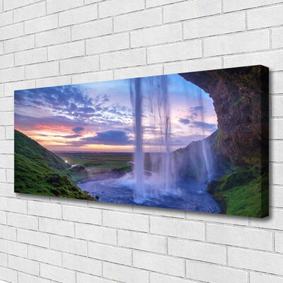 Fototryck canvas Vattenfall Landskap Vatten