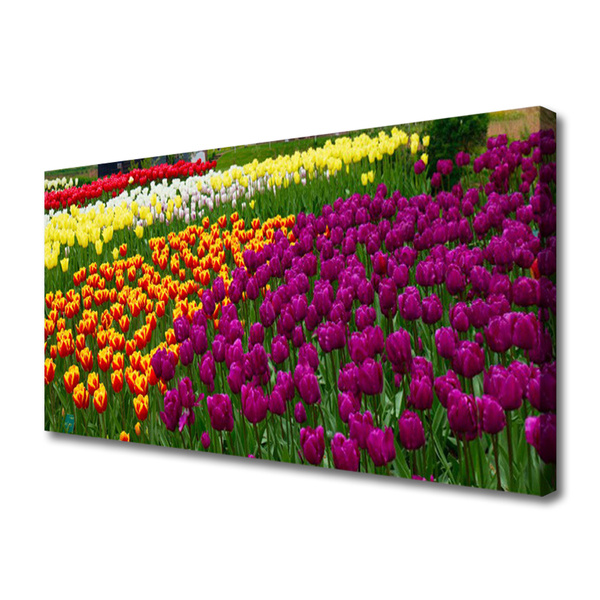 Fototryck canvas Tulpaner Blommor