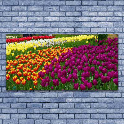 Fototryck canvas Tulpaner Blommor