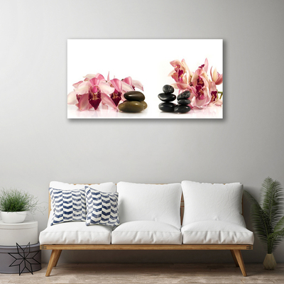 Fototryck canvas Blomstenar Art