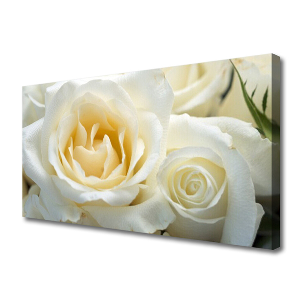 Bild canvas Rosor Blommor