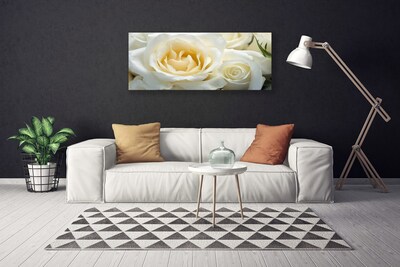 Bild canvas Rosor Blommor