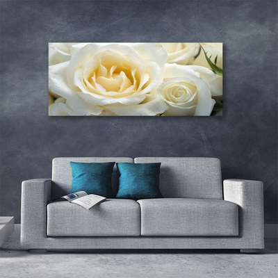 Bild canvas Rosor Blommor