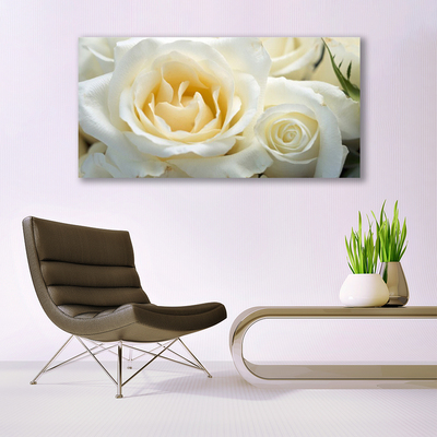 Bild canvas Rosor Blommor