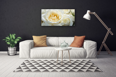 Bild canvas Rosor Blommor