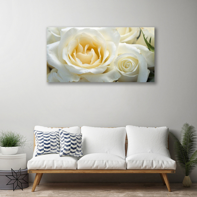 Bild canvas Rosor Blommor