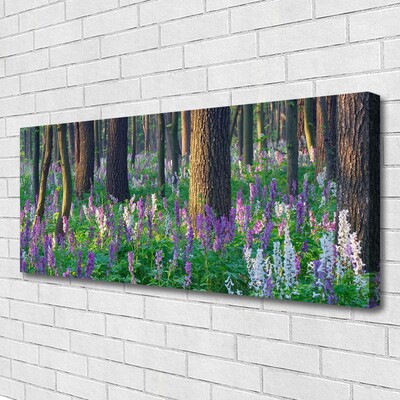 Bild canvas Skogsblommor Natur