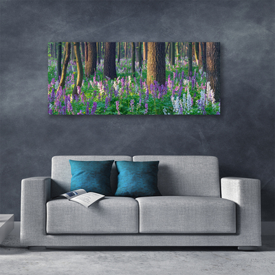 Bild canvas Skogsblommor Natur